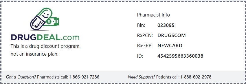 Prescription Discount Coupon